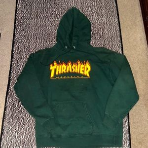 THRASHER hoodie in ok condition.